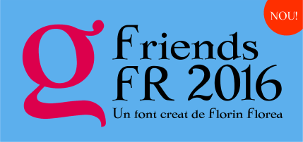 Fontul Friends FR 2016